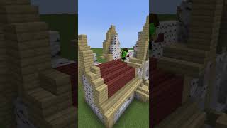 Minecraft Birch and Diorite House minecraft starterhouse minecraftbuilding simplebuild [upl. by Iris]