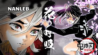 【鬼滅の刃】無限城編 Part 2 Kanao vs Douma栗花落カナヲvs童磨どうまDemon Slayer Manga AnimationFanAnimation  Nanleb [upl. by Aisanahta]