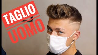 Taglio uomo come gestire i capelli lunghi tutorial fade e point cut [upl. by Guss]