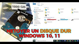 nettoyage disque ordinateur et rendre un ordinateur performant [upl. by Marigolda834]