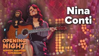 Nina Conti  2015 Melbourne Comedy Festival Opening Night Comedy Allstars Supershow [upl. by Encratis]