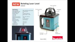 Makita SKR200 Rotating Laser Level [upl. by Hanahsuar]