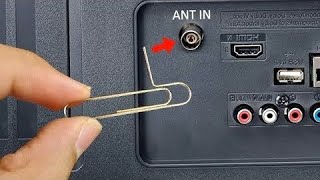 Paper Clip schaltet weltweite TVKanäle frei  Antennenverstärker [upl. by Enytnoel]