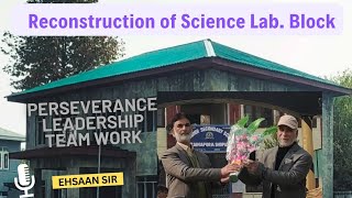 Felicitation honouring Lecturer Mathematics Mr Farooq Ahmad [upl. by Iahk]