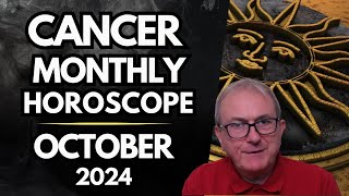 Cancer Horoscope October 2024 [upl. by Yedok]