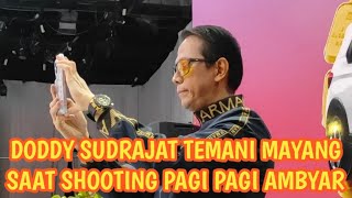 DODDY SUDRAJAT TEMANI MAYANG SAAT SHOOTING PAGI PAGI AMBYAR TRANSTV  redcarpet83 [upl. by Adi563]