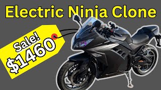 I Bought the CHEAPEST Electric Motorcycle amp Registered it  1460 for a 72v Bike [upl. by Waldner454]