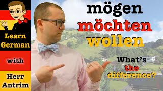 Mögen Möchten Wollen Conjugation Meaning Differences amp Usage [upl. by Syah]