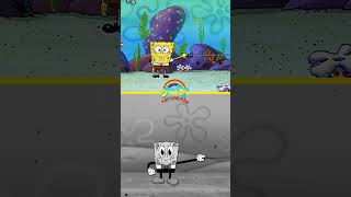 Bob Esponja en blanco y negro  Bob Esponja  shorts [upl. by Beckett]