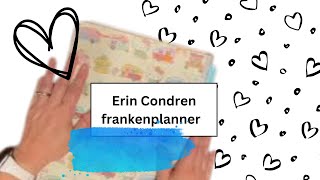 Erin Condren monthly planner [upl. by Hpeseoj655]