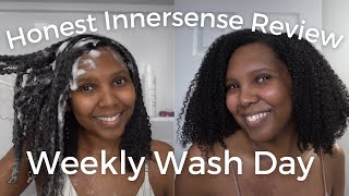 HONEST Innersense Review  Weekly Wash Day Routine [upl. by Iemaj]