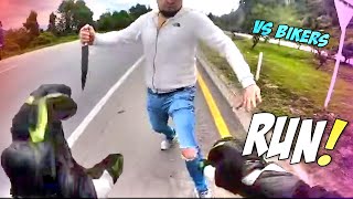 BEST OF ROAD RAGE  Angry People VS Bikers  Best Motorcycle Road Rage 2024 [upl. by Olia404]