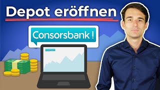 Depot eröffnen in 5 Minuten SchrittfürSchritt zum ETFDepot  Consorsbank Depot Tutorial Teil 12 [upl. by Gehman974]