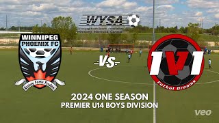 2024 WYSA One Season  WPFC vs 1v1 [upl. by Akirahc]