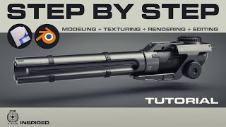 Realistic Ship Cannon in Plasticity StepByStep [upl. by Lalise]