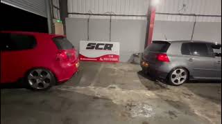 Mk5 Golf GTI STAGE 2 pops and bangs [upl. by Aziar]