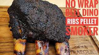 How to Smoke Beef Ribs on a Pellet Grill NO WRAP [upl. by Edwin]