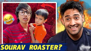 SOURAV JOSHI VLOGS ROASTING IS FUNNY [upl. by Nicolina]