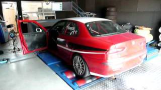 Alfa Romeo 156 Dyno test [upl. by Nsaj]