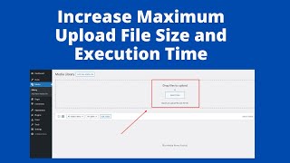 How to Increase the Maximum Upload File Size in WordPress [upl. by Trixie306]