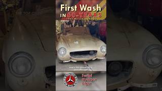 Abandoned Mercedes 190SL Gets First Wash in 60 Years  Stunning Car Restoration amp Detailing [upl. by Chouest]