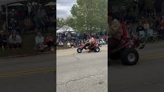 Crazy Shrinerâ€™s wheelie threewheeler motorcycle harleydavidson ligonier [upl. by Miles]