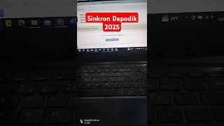 Sinkron Dapodik 2025 shorts [upl. by Magnusson]