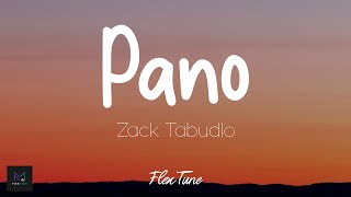 Zack Tabudlo  Pano Lyric Video [upl. by Daye]