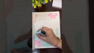 Very easy front page design 🌸cover pageschool project trending ytshorts art covershortsfeed [upl. by Argela]