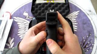 GLOCK 17 Gen4 9mm  UNBOXING [upl. by Adnolor]