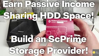 Setup your own Storage Provider for ScPrime Passive Income Raspberry Pi 4 [upl. by Halle]