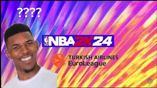 How to Set Up Euroleague 202324 Roster on NBA2K24 Current Gen Xbox One [upl. by Gigi]