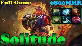 Dota 2  Solitude 6800 MMR Plays Ember Spirit  Full Game  Ranked Match Gameplay [upl. by Latnahs]