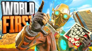 WORLD FIRST 20 KILLS BOMB in Season 20 24 KILLS and 4900 Damage Apex Legends Gameplay [upl. by Rramed]