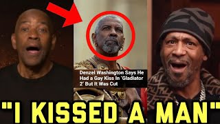 Denzel Washington Kisses Man In Gladiator 2 Leaves Fans BAFFLED After Actor Does The Unthinkable [upl. by Gee246]