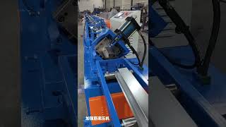 PLC Control System Grain Bin Silo Stiffener Roll Forming Machine [upl. by Vivian777]