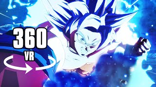 ULTRA INSTINCT GOKU BEATS JIREN VR 360°  FIRST PERSON [upl. by Arras]