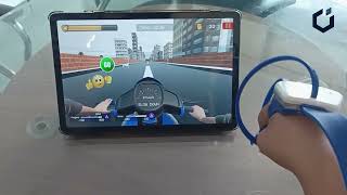 Besafe  Scooter driving simulation using REHABRELIVE ACTIVE GLOVE [upl. by Fraser360]