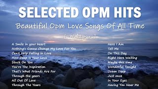 Selected Old Medley Lyrics NonStop Playlist [upl. by Zulch]