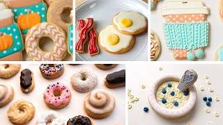 Adorable Decorated Cookies For Breakfast Relaxing Cookie Decorating Compilation [upl. by Clio]