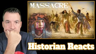 The Wounded Knee MASSACRE  Forgotten History Reaction [upl. by Lanevuj]