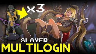 MULTILOG SLAYER x3 Accounts 386k XpH [upl. by Irbmac74]