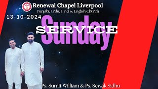 Renewal Chapel Liverpool Church Sunday Service 13th October 2024 LIVE [upl. by Eseret]