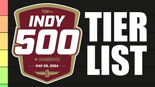 2024 Indy 500 Driver Tier List [upl. by Gelhar]