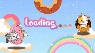 Donut Friends  Animated Stream Overlays  Twitch Package  Stinger Transition for Twitch [upl. by Reidid]