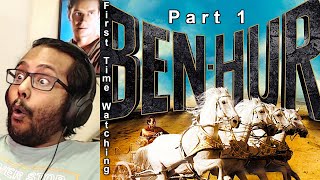 Ben Hur 1959 Reaction PART 1 FIRST TIME WATCHING [upl. by Lenora511]