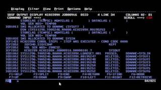 Basics of Running COBOL  JCL and Checking Output on IBM Mainframe [upl. by Florrie]