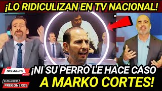 ¡LO RIDICULIZAN EN TV NACIONAL ¡NI SU PERRO LE HACE CASO A MARKO CORTES [upl. by Boucher]