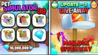 🔴PSX 99 PETS MAILBOX GIVEAWAYJOIN FAST [upl. by Annamaria]