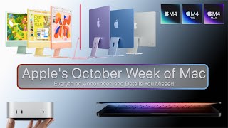 Apples October 2024 Announcement Week Event  New Macs and All The Details [upl. by Ximenez]